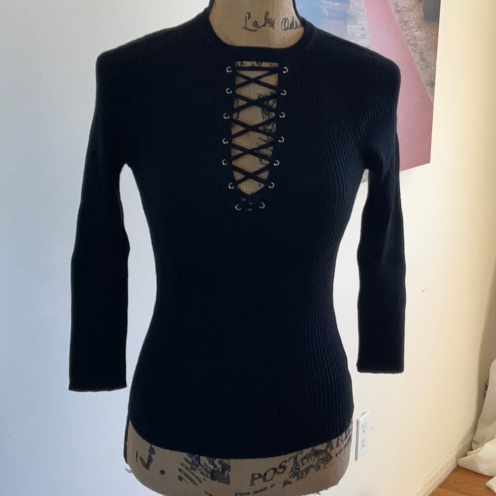 Xs express sweater 3/4 sleeve